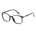 Hearn - Oval Black Glasses for Men & Women