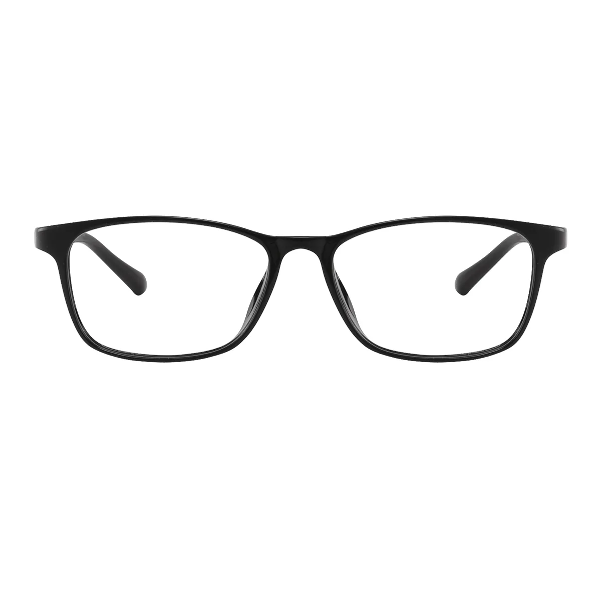 Classic Rectangle Black  Eyeglasses for Men