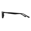 Amies - Rectangle Black Glasses for Men
