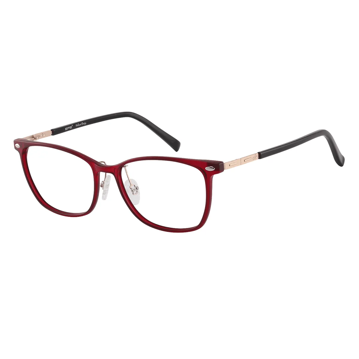 Fashion Square Red Glasses for Women
