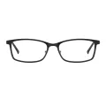 Foreman - Rectangle Black Glasses for Women