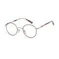 Sheila - Round Silver Glasses for Women