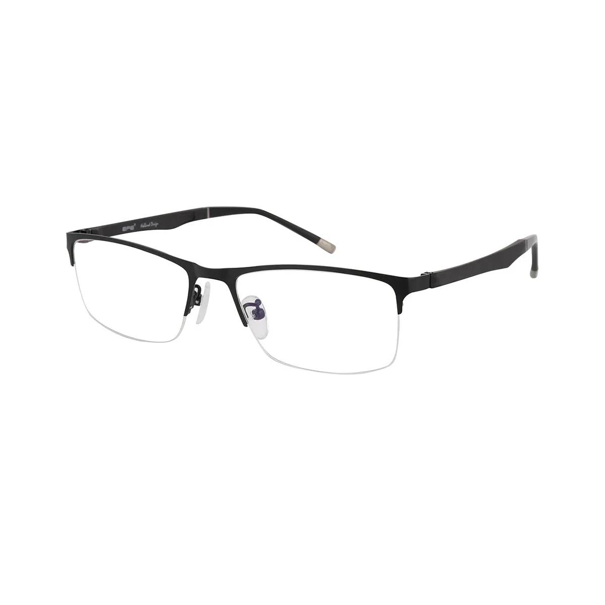 Stratton - Browline Black Glasses for Men