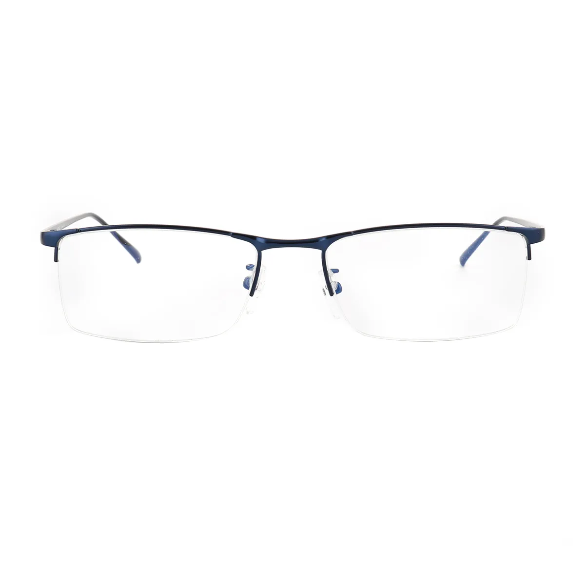 Classic Rectangle Black  Eyeglasses for Men
