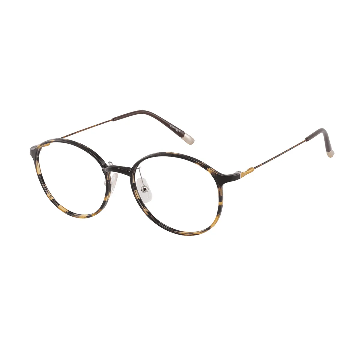 Kearns - Round Tortoiseshell Glasses for Men & Women - EFE