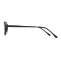 Conner - Rectangle Black Glasses for Men