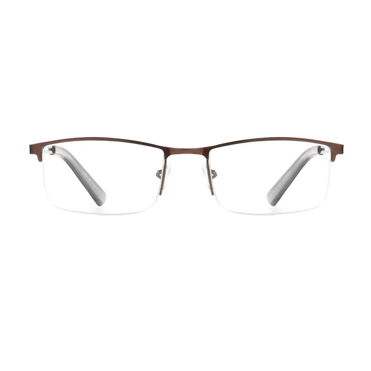 Classic Browline Matt-Gun  Eyeglasses for Men
