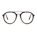 Avicenna - Aviator Tortoiseshell Glasses for Men & Women