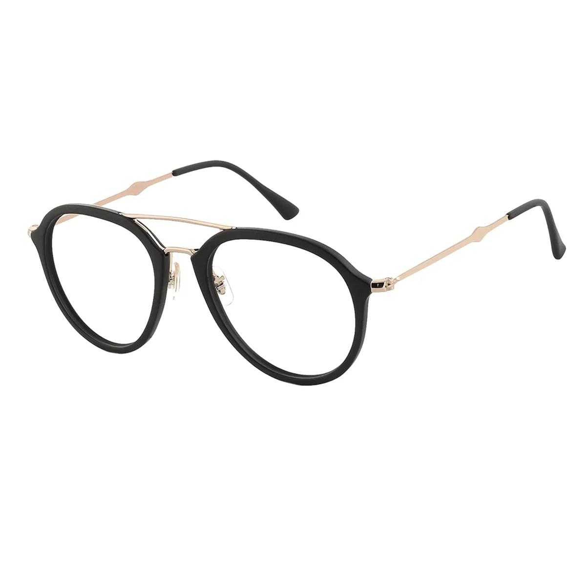 Fashion Aviator Tortoiseshell Glasses for Men & Women