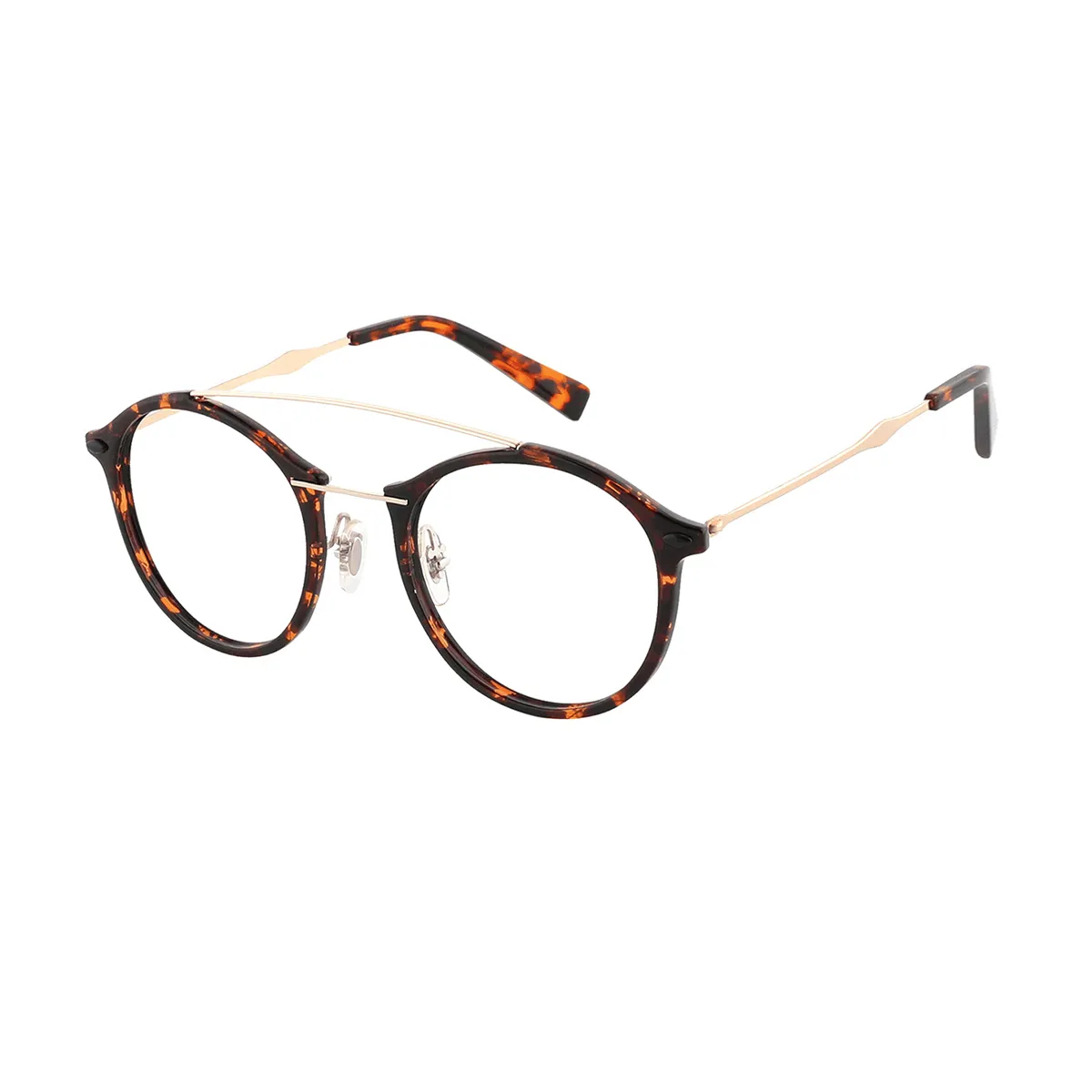 Antrobus - Round Tortoiseshell Glasses for Men & Women - EFE