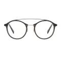 Antrobus - Round Gray Glasses for Men & Women