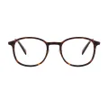 Roberts - Round Tortoiseshell Glasses for Men & Women