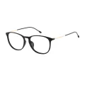 Daugherty - Oval Black-Gold Glasses for Men & Women