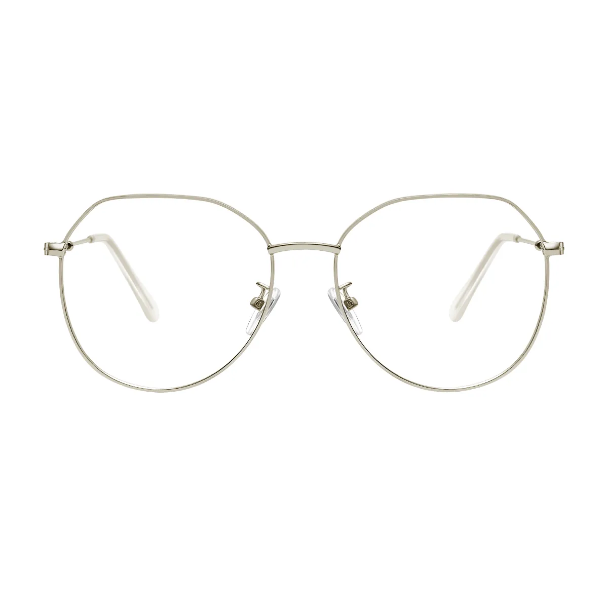 Fashion Aviator Gold  Eyeglasses for Women & Men