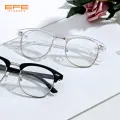 Flora - Browline Transparent Reading Glasses for Men & Women