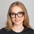 Jen - Cat-eye Black Glasses for Women