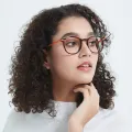 Verena - Round Tortoiseshell Glasses for Women