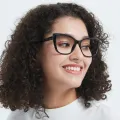 Devine - Cat-eye Black Glasses for Women