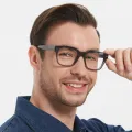 Unique - Square Black Glasses for Men & Women