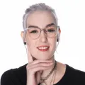 Albee - Cat-eye Purple Glasses for Women