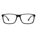 Betty - Rectangle Black Reading Glasses for Men & Women