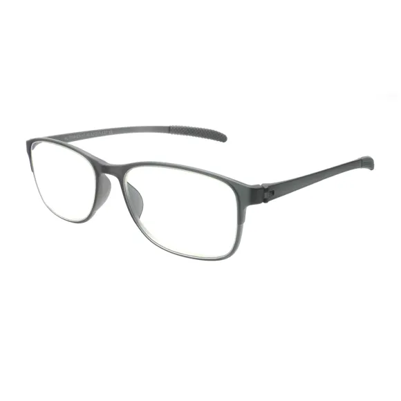 rectangle gray reading glasses