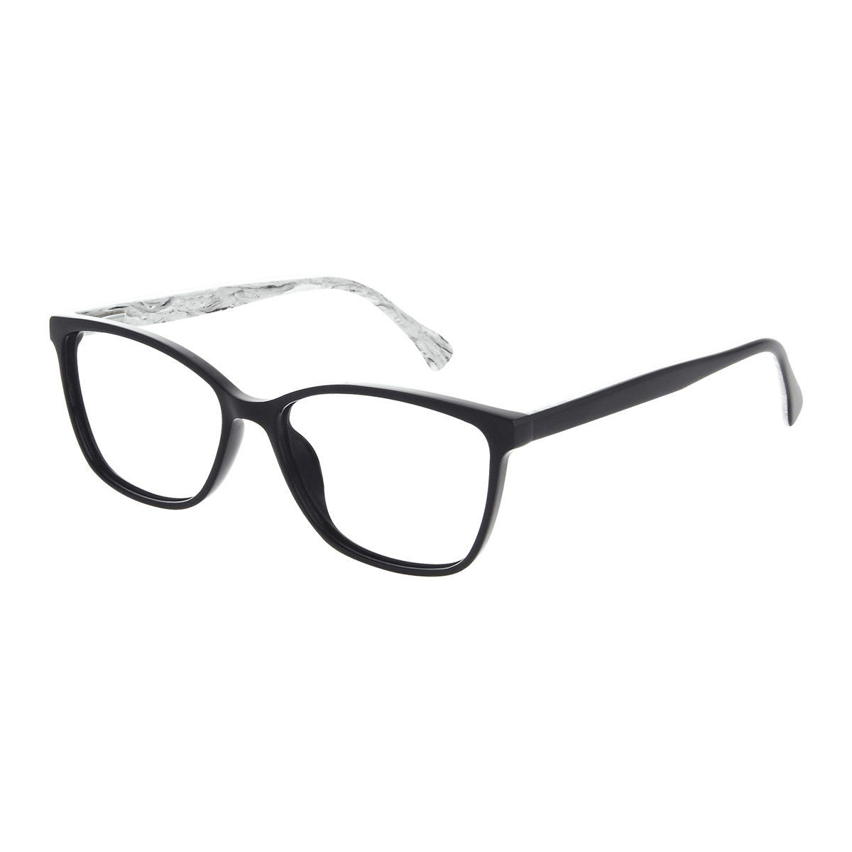 Tanais - Square Black Reading Glasses for Women