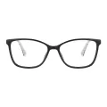 Tanais - Square Black Reading Glasses for Women