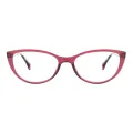 Eva - Cat-eye Brown Reading Glasses for Women