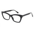 Scione - Cat-eye Red Reading Glasses for Women