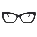 Scione - Cat-eye Black Reading Glasses for Women