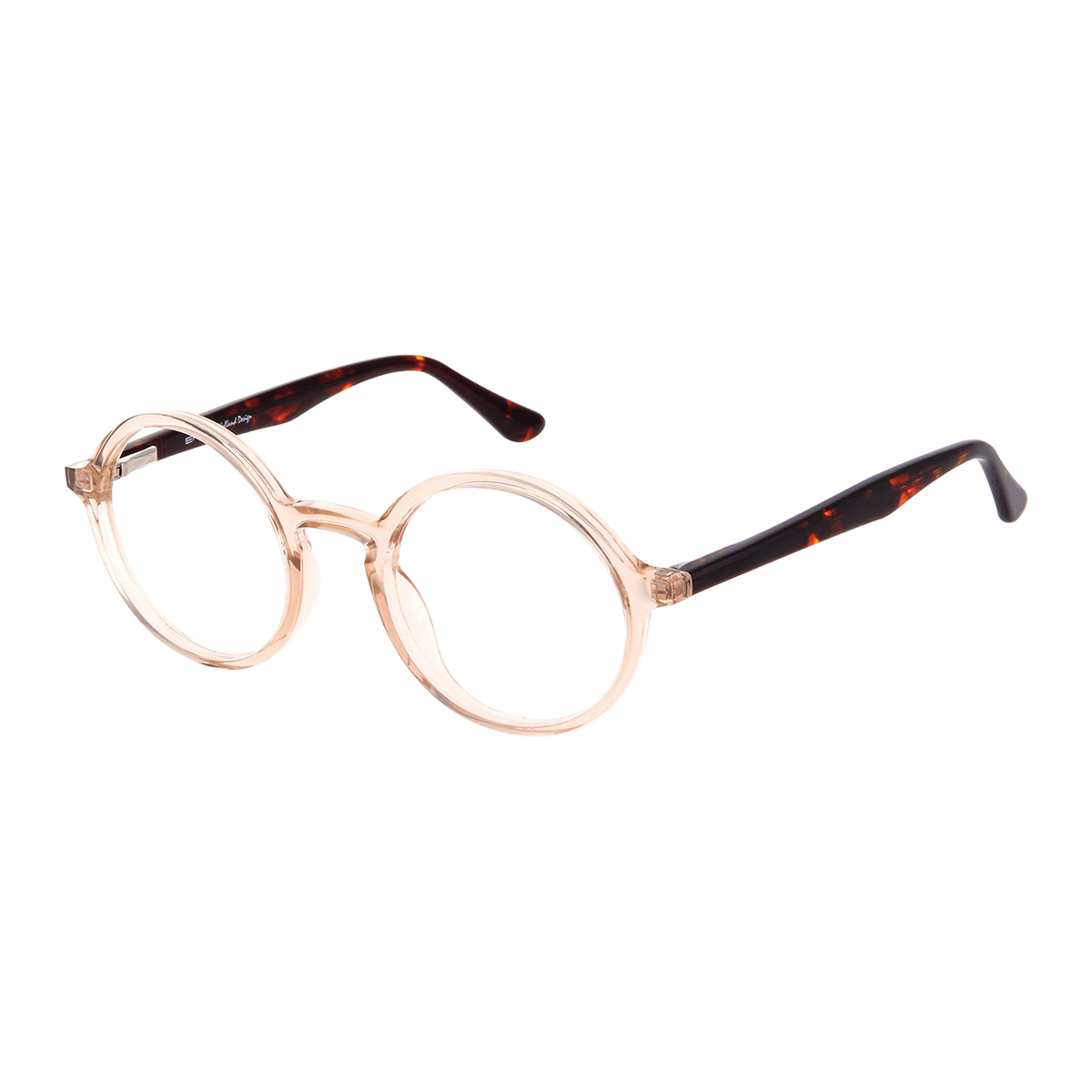 Ossa - Round Gold Reading Glasses for Women