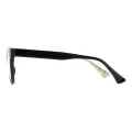 Cadytis - Cat-eye Black Reading Glasses for Women
