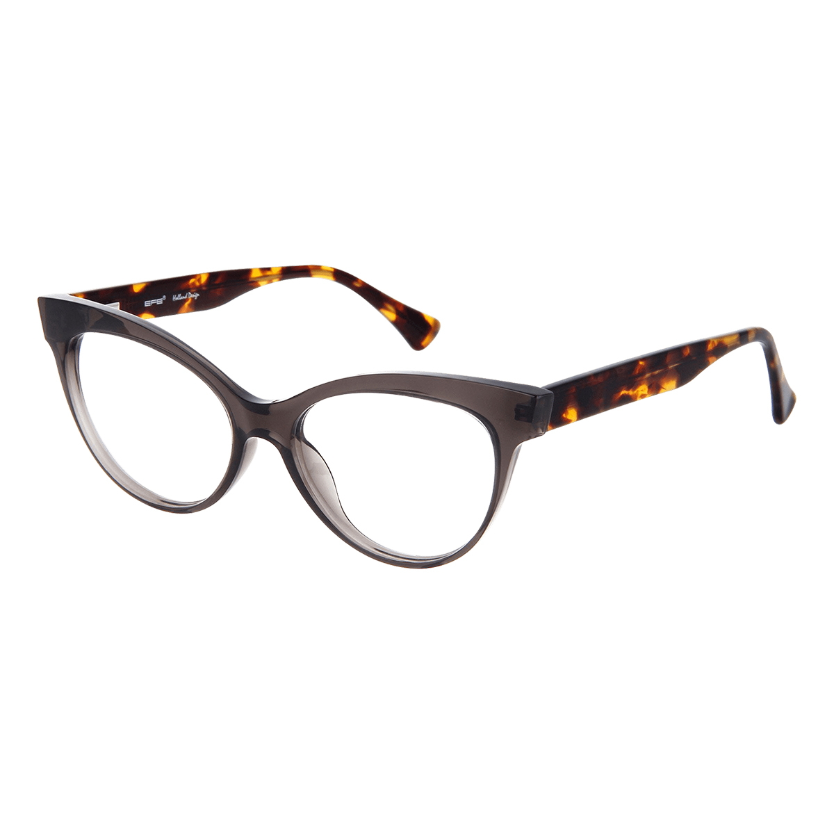 Cadytis - Cat-eye Gray Reading Glasses for Women