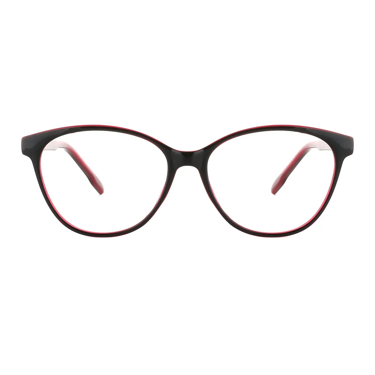 Classic Oval Transparent  Reading Glasses for Women