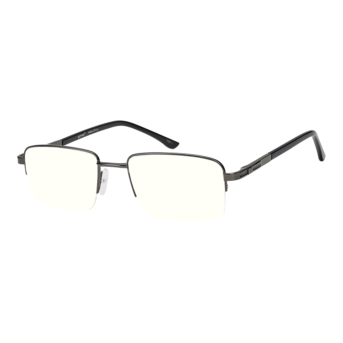Siuph - Rectangle Gray Reading Glasses for Men