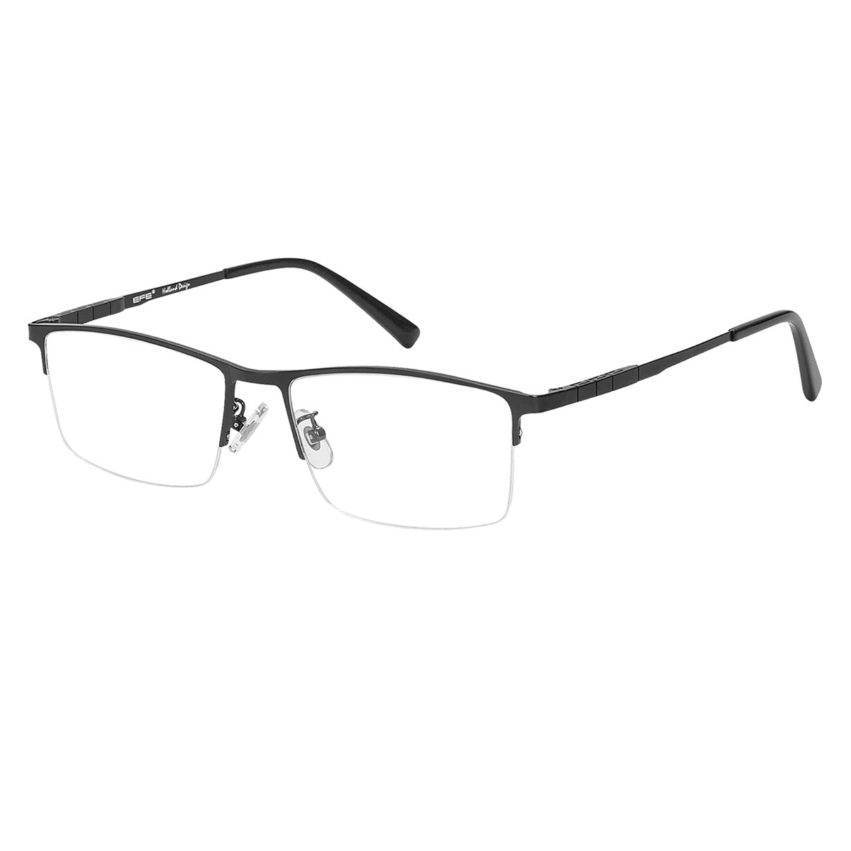 Morus - Browline Black Reading Glasses for Men