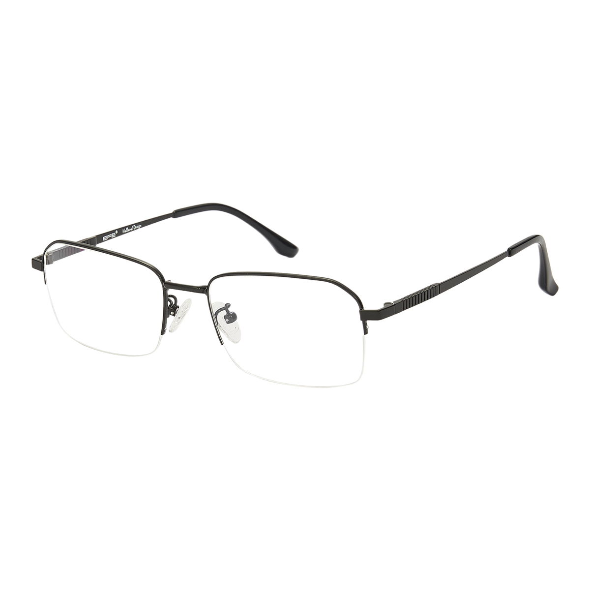 Helios - Rectangle Black Reading Glasses for Men