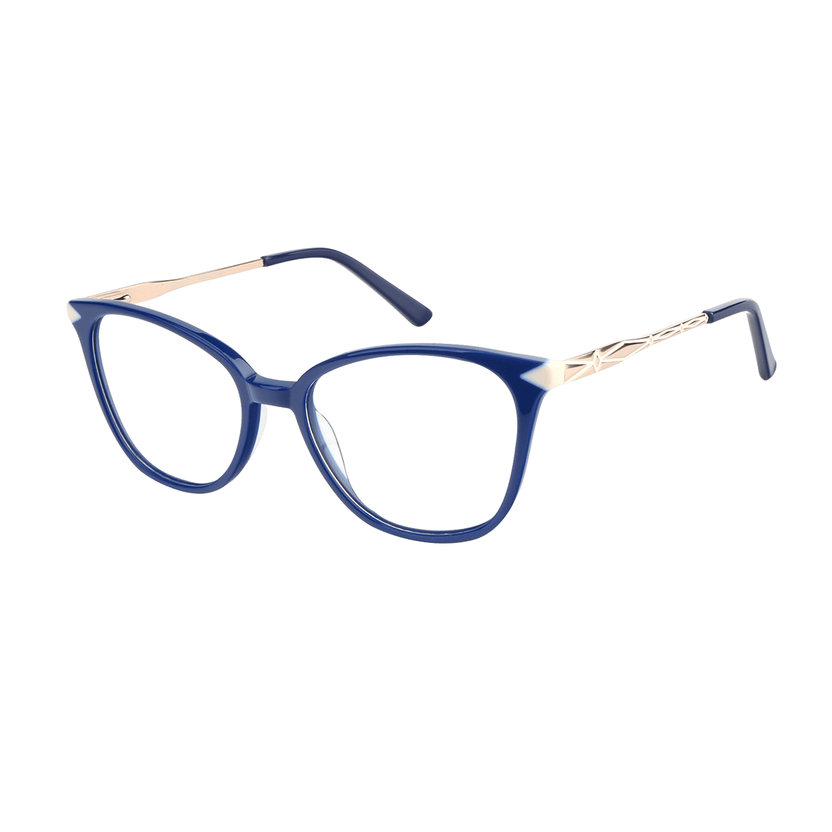 Asteria - Square Blue Reading Glasses for Women