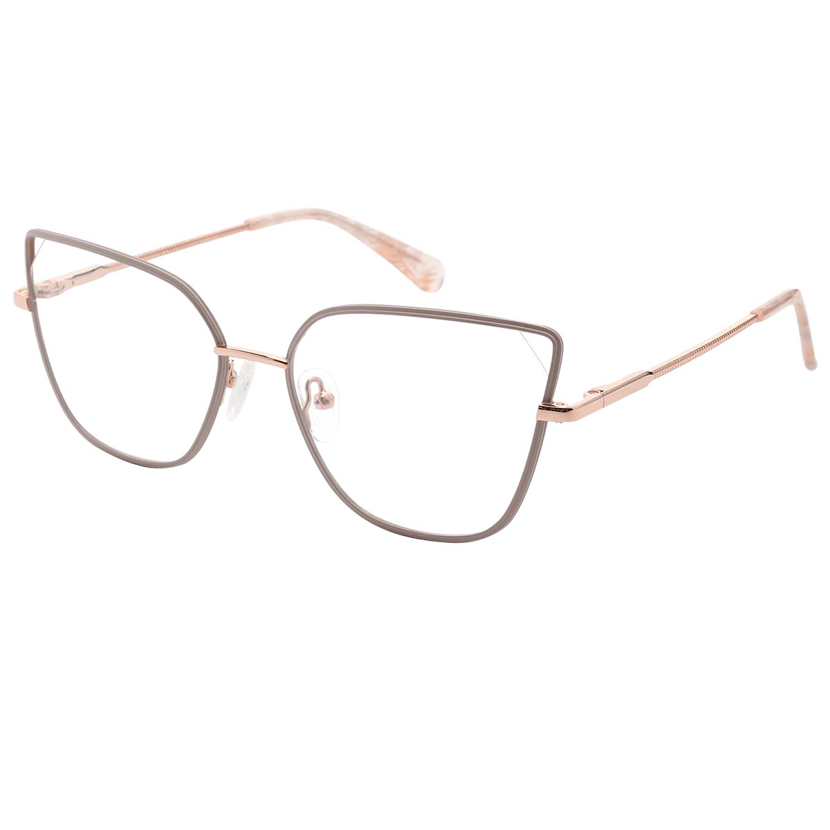 Hemera - Cat-eye Pink Reading Glasses for Women