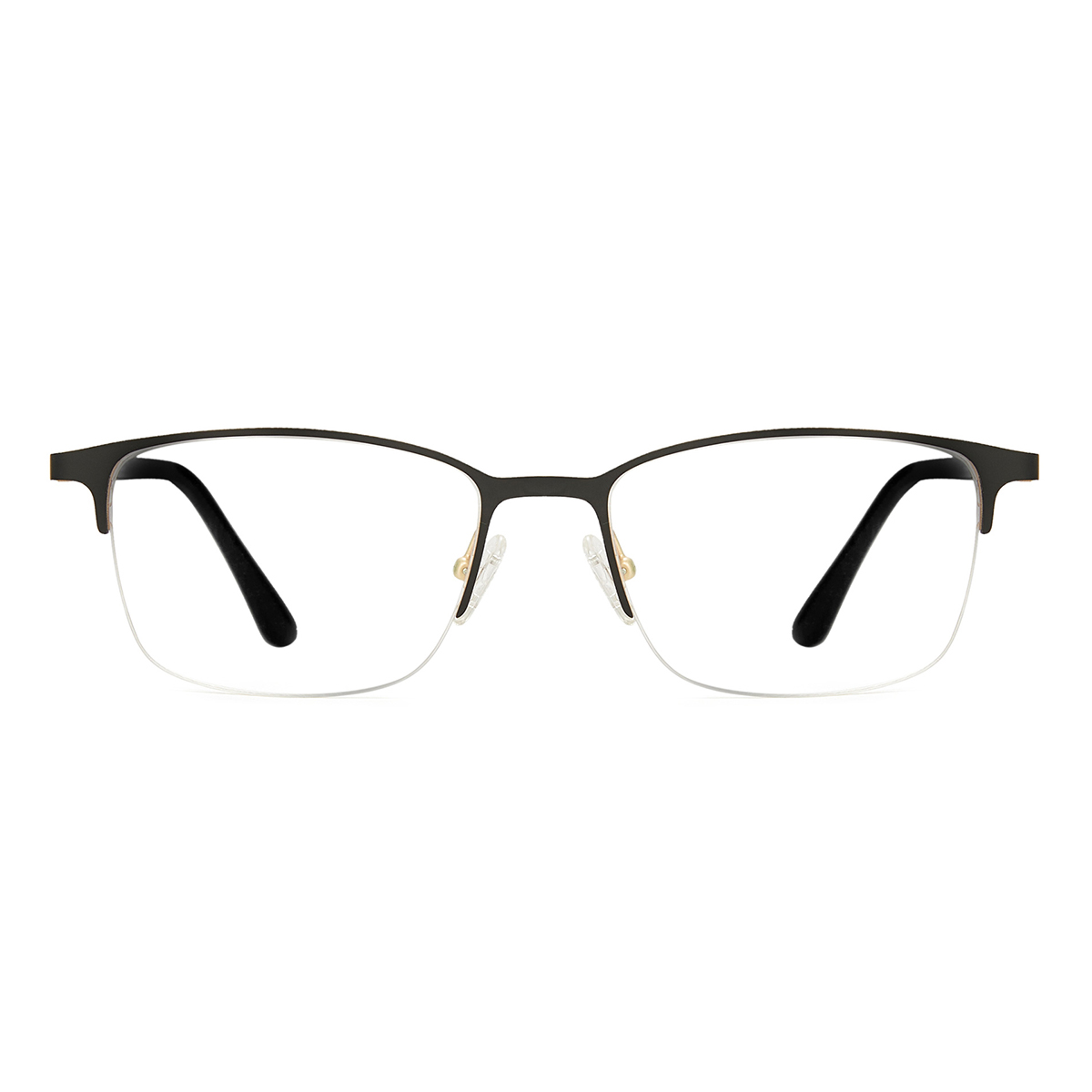 rectangle black-gold reading-glasses