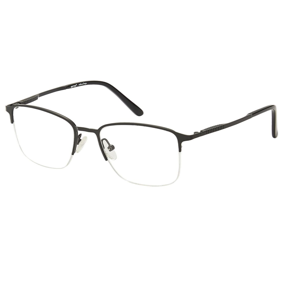 Nereus - Rectangle Black Reading Glasses for Men