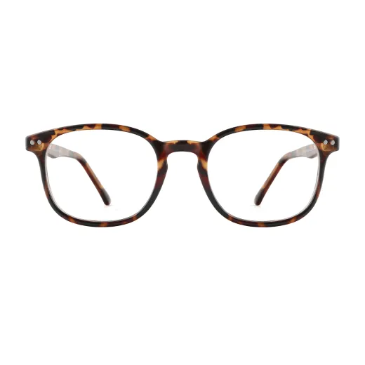 Laconia - Square Tortoiseshell Reading glasses for Men & Women