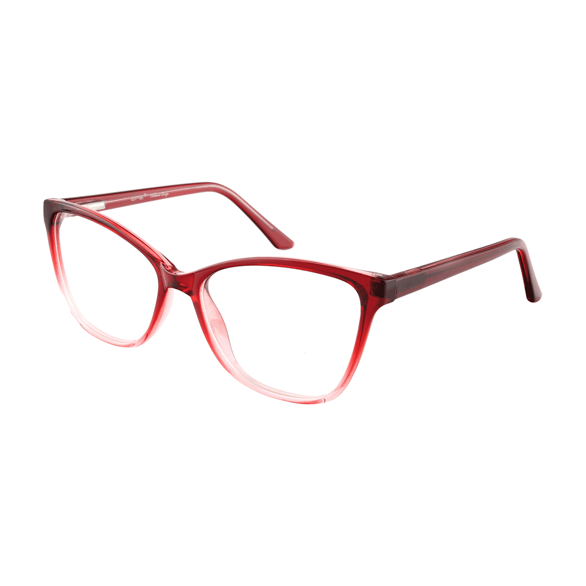 Asies - Cat-eye Red Reading Glasses for Women