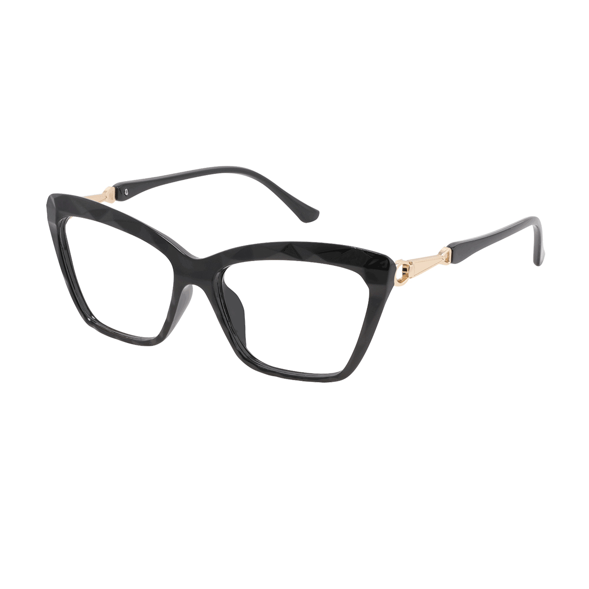 Leary - Cat-eye Black Reading Glasses for Women