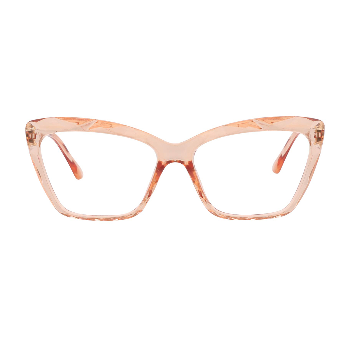 cat-eye tawny reading-glasses
