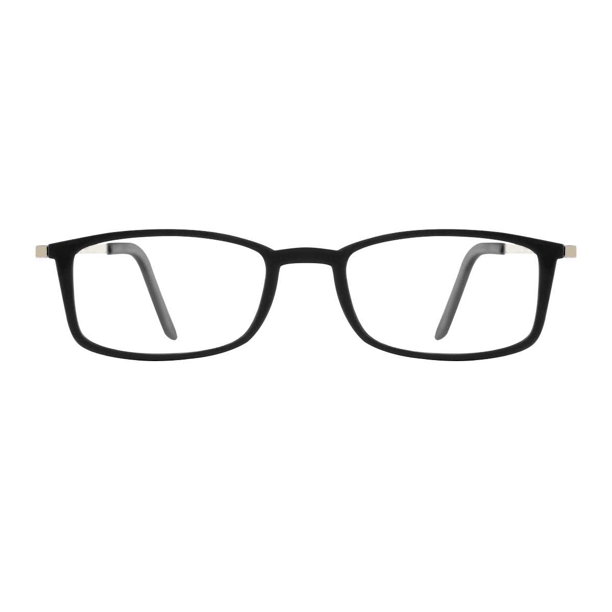 rectangle black-silver reading-glasses