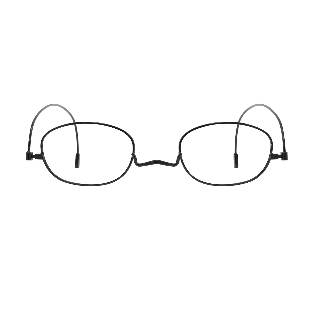 Vintage Oval Black  Reading Glasses for Women & Men