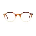 Ceos - Round Gradient-Black Reading Glasses for Men & Women