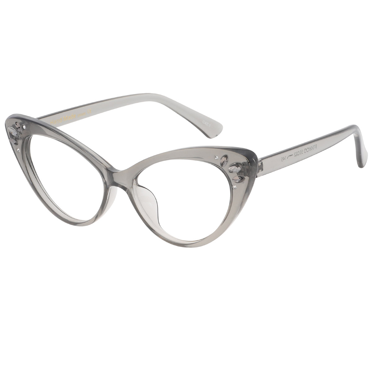 Celaenae - Cat-eye Grey Reading Glasses for Women